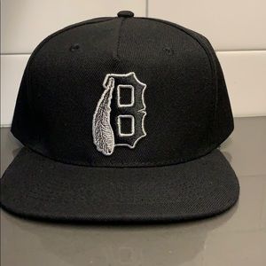 Black Scale Hat - Brand New